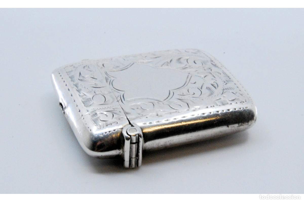 Antig&uuml;edades: Caja de cerillas de plata - Foto 9