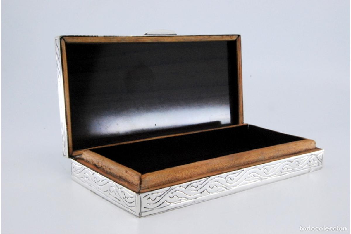 Antig&uuml;edades: Caja de tabaco, plata - Foto 7