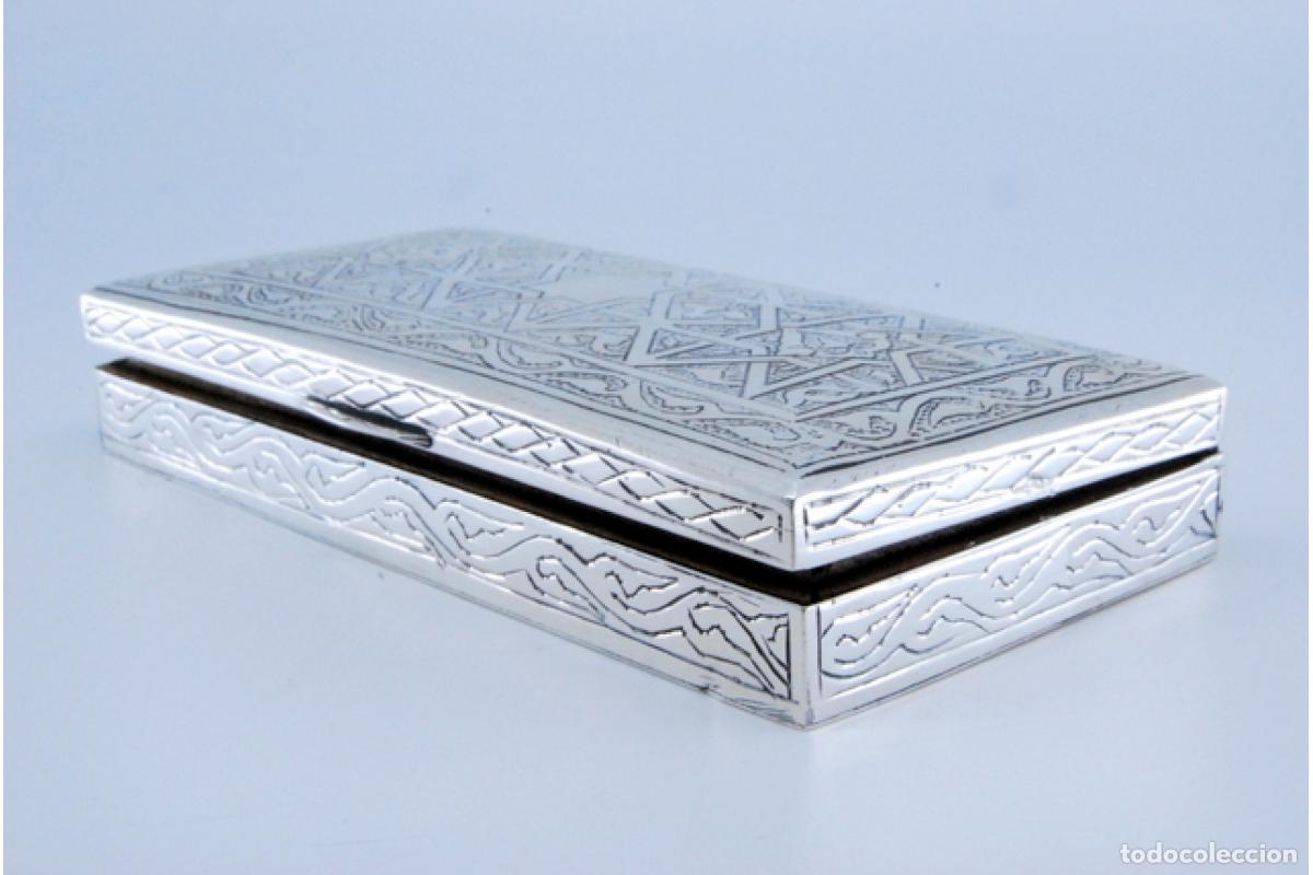Antig&uuml;edades: Caja de tabaco, plata - Foto 10