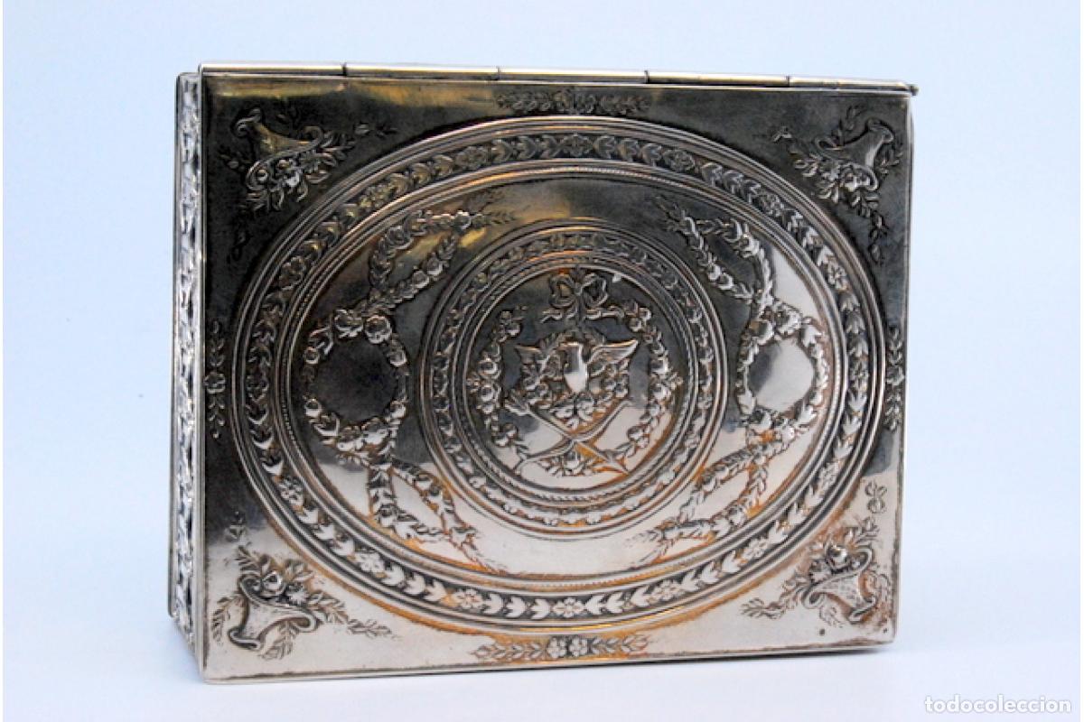 Antig&uuml;edades: Caja de joyer&iacute;a de plata - Foto 6
