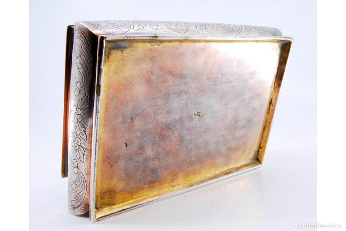 Antig&uuml;edades: Caja de joyer&iacute;a de plata - Foto 6
