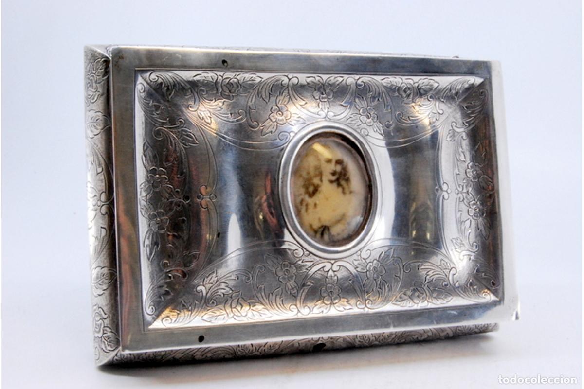 Antig&uuml;edades: Caja de joyer&iacute;a de plata - Foto 9