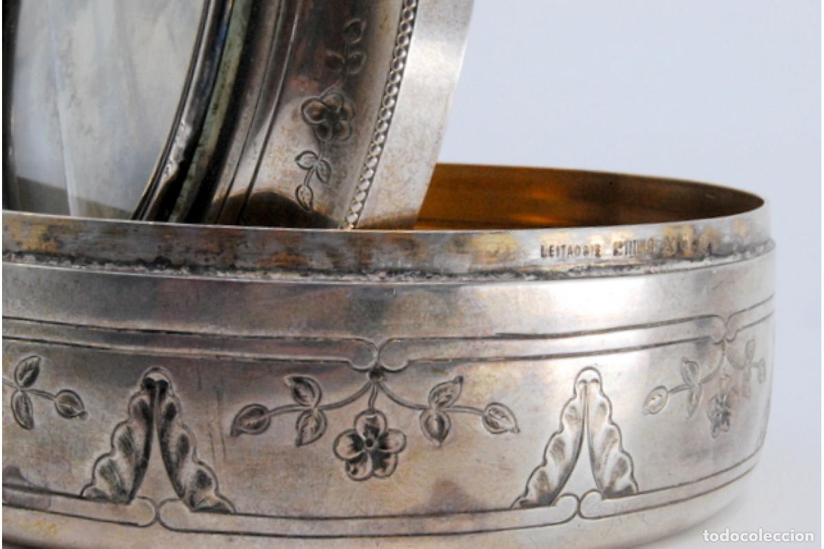 Antig&uuml;edades: Caja de joyer&iacute;a de plata - Foto 9