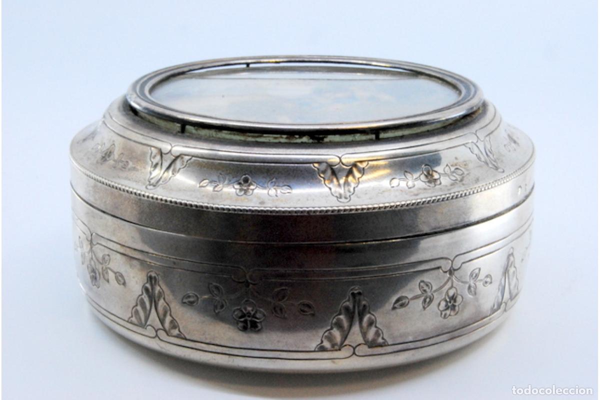 Antig&uuml;edades: Caja de joyer&iacute;a de plata - Foto 10