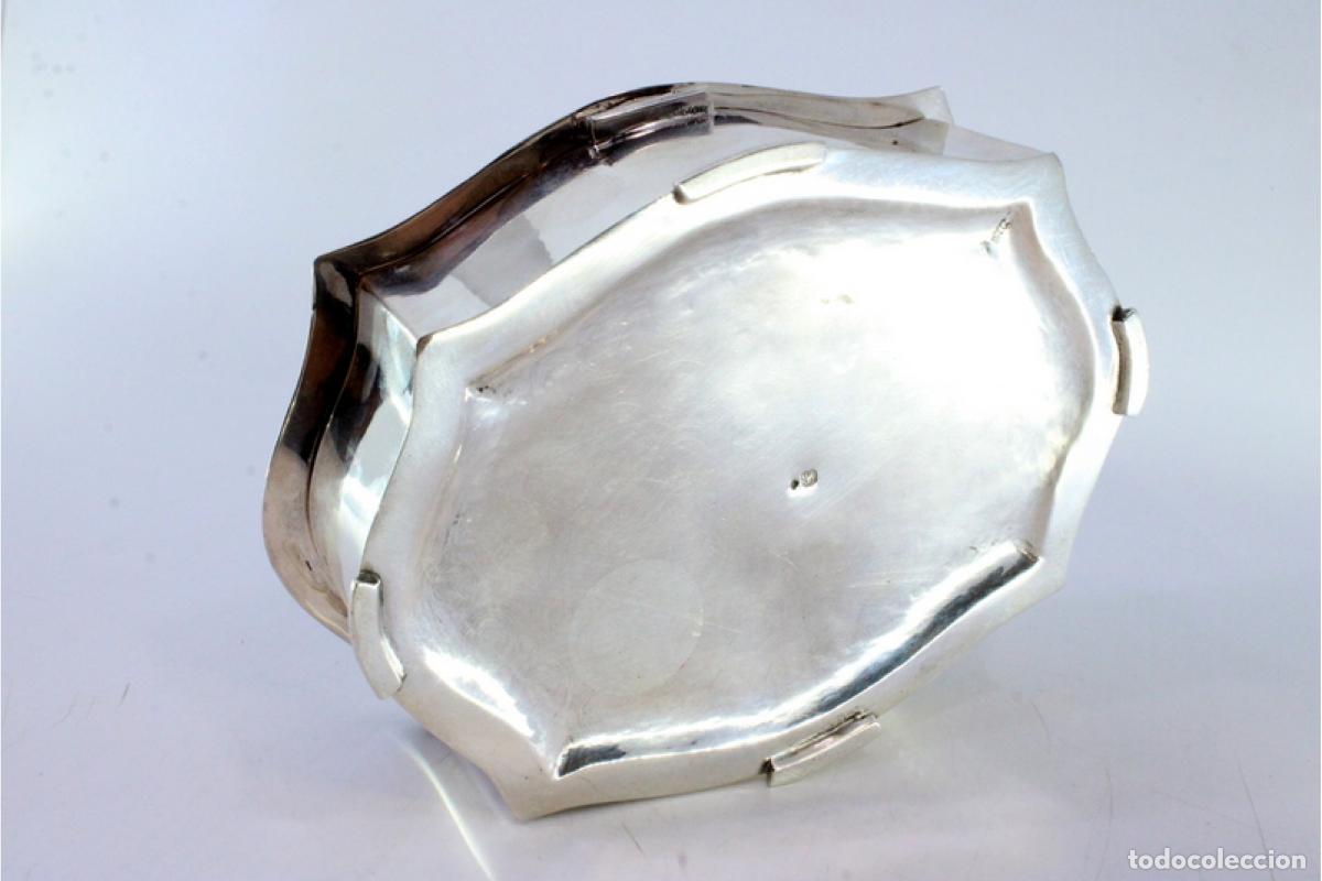 Antig&uuml;edades: Caja de joyer&iacute;a de plata - Foto 6