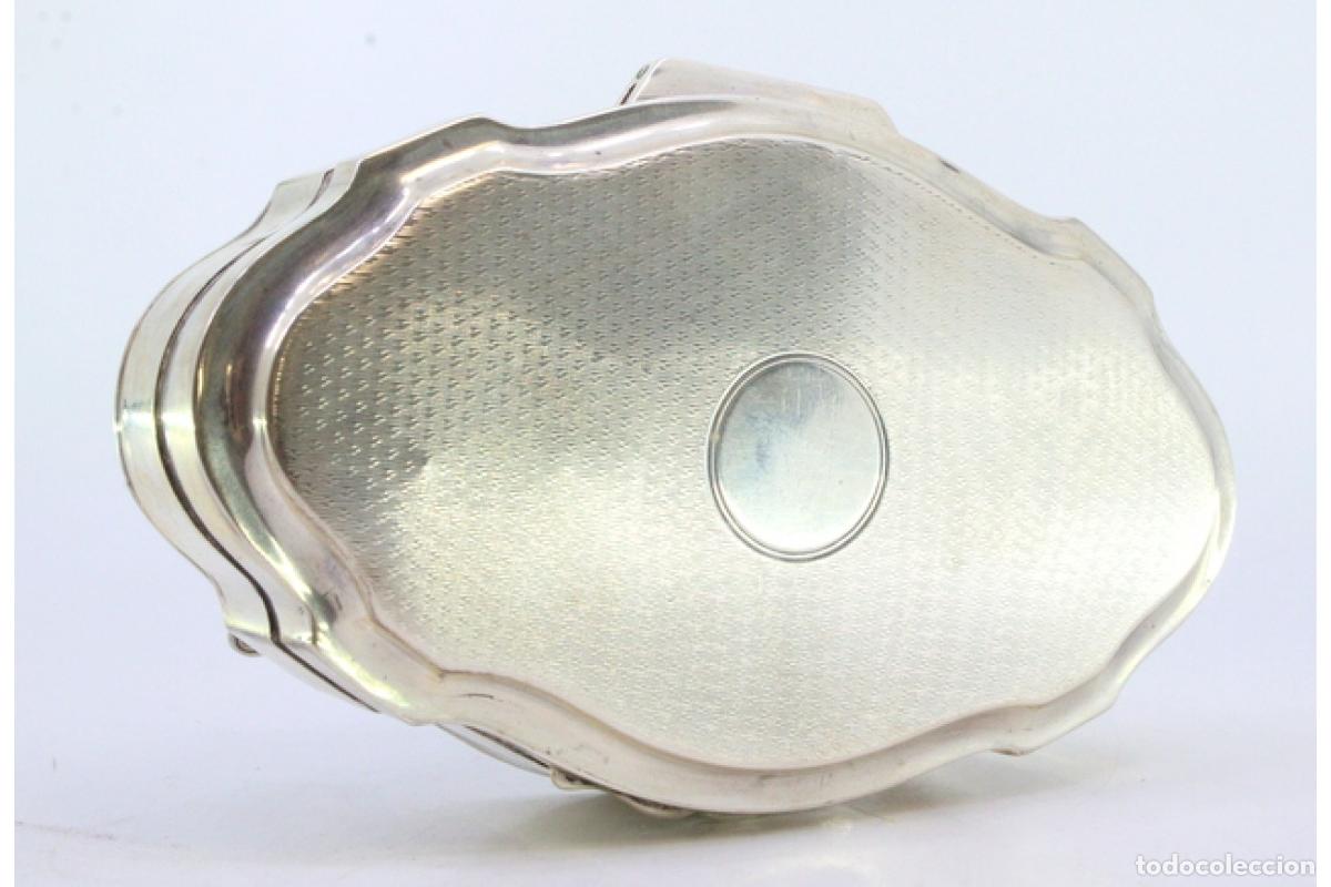 Antig&uuml;edades: Caja de joyer&iacute;a de plata - Foto 4