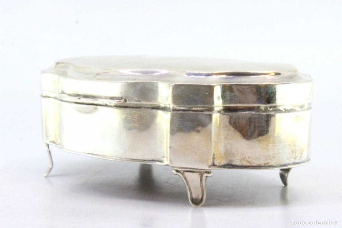 Antig&uuml;edades: Caja de joyer&iacute;a de plata - Foto 5