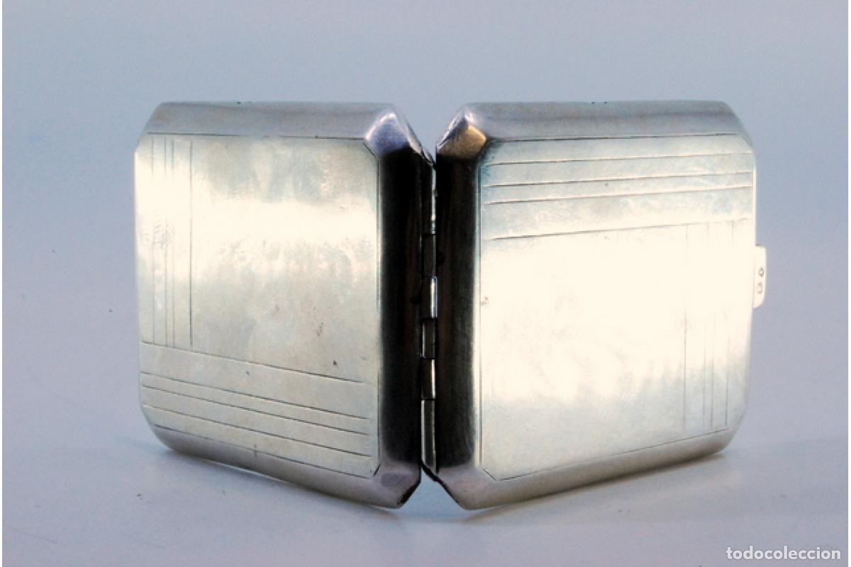 Antig&uuml;edades: Caja de cerillas de plata - Foto 3