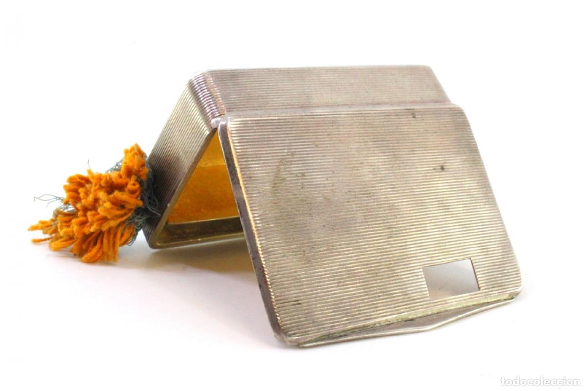 Antig&uuml;edades: Caja de cerillas de plata - Foto 3