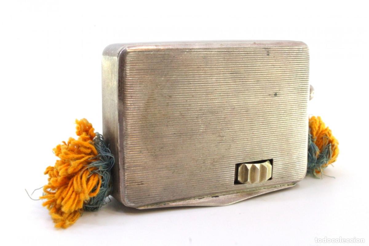 Antig&uuml;edades: Caja de cerillas de plata - Foto 7