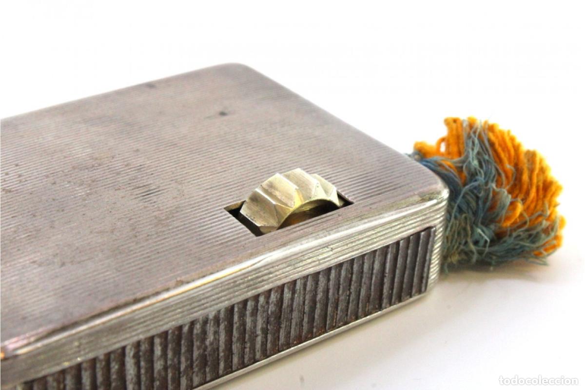 Antig&uuml;edades: Caja de cerillas de plata - Foto 11