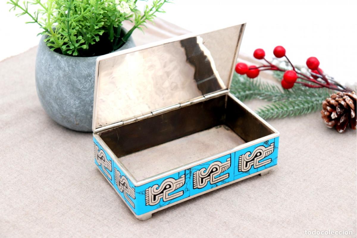 Antig&uuml;edades: Caja de joyer&iacute;a de plata - Foto 6