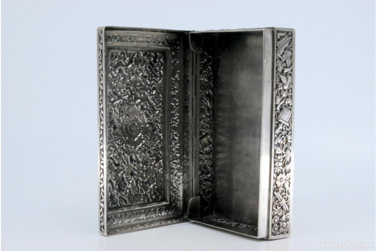 Antig&uuml;edades: Caja de joyer&iacute;a de plata - Foto 5