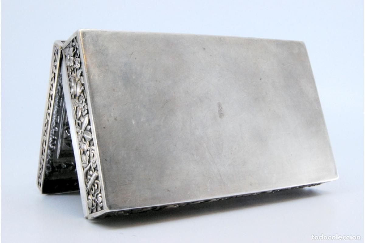 Antig&uuml;edades: Caja de joyer&iacute;a de plata - Foto 10
