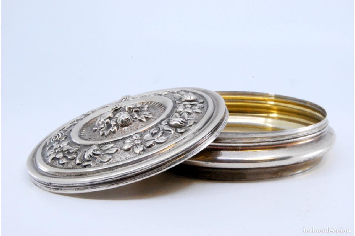 Antig&uuml;edades: Caja de joyer&iacute;a de plata - Foto 7