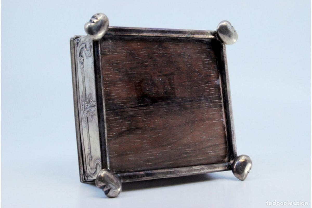 Antig&uuml;edades: Caja de sellos, en plata - Foto 7