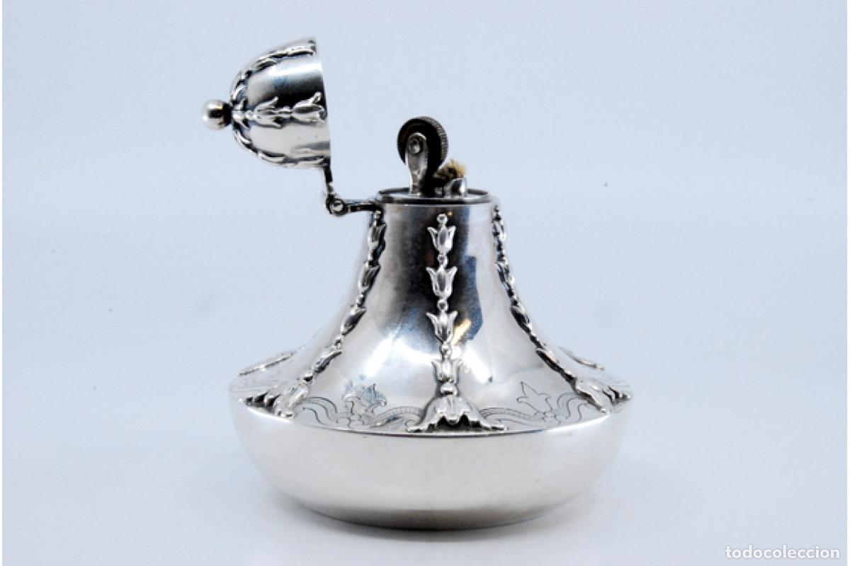 Antig&uuml;edades: Encendedor de plata - Foto 8