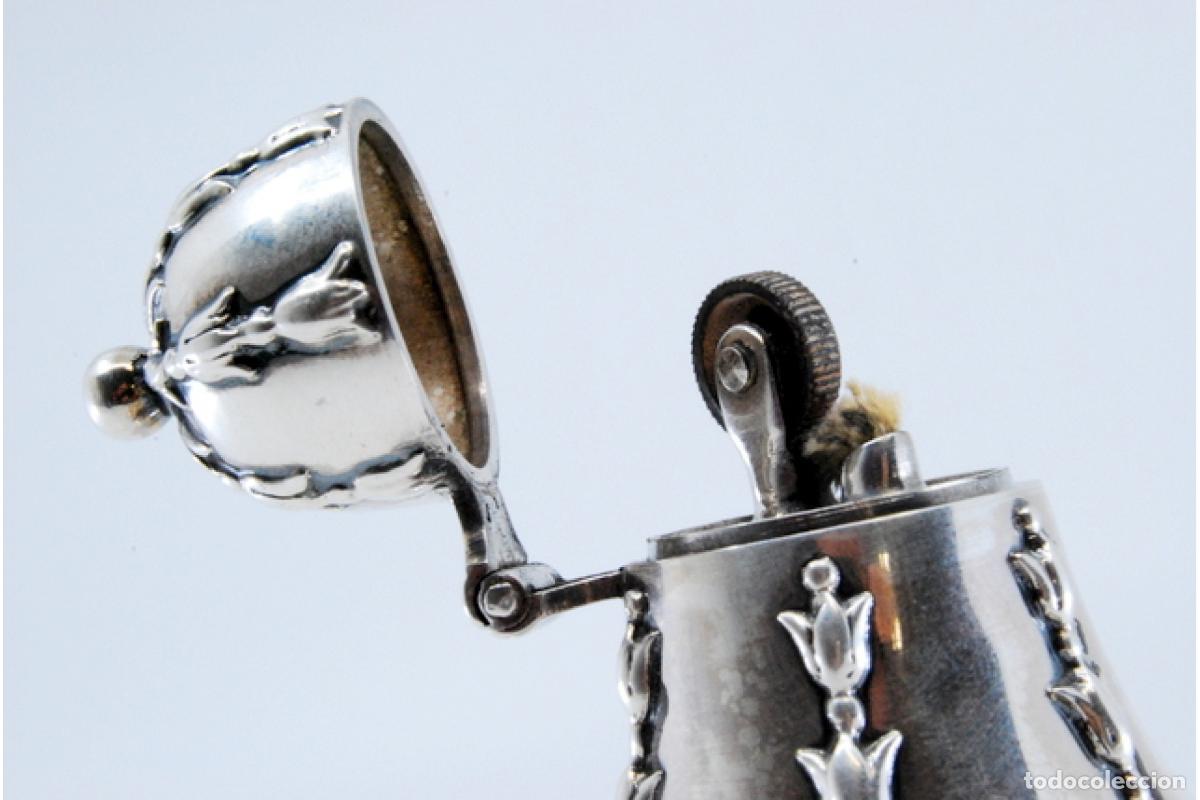 Antig&uuml;edades: Encendedor de plata - Foto 10