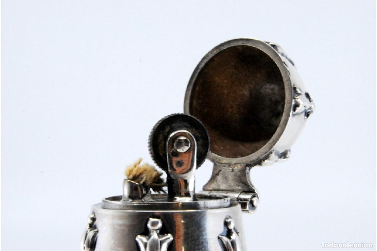 Antig&uuml;edades: Encendedor de plata - Foto 11
