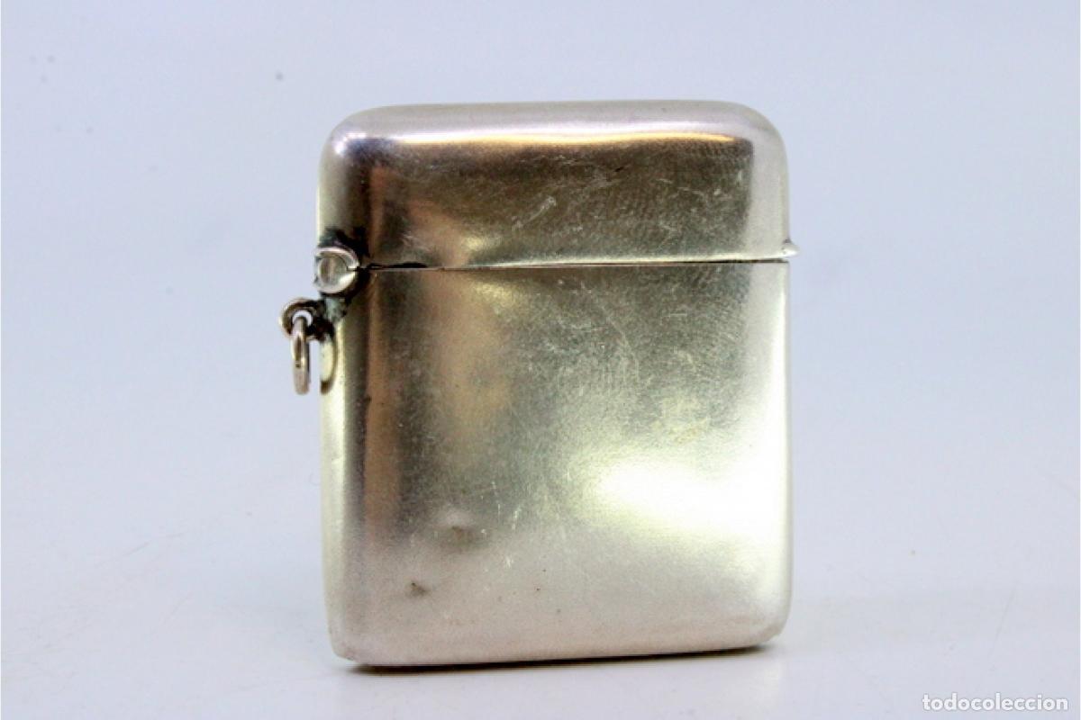 Antig&uuml;edades: Caja de cerillas de plata - Foto 7
