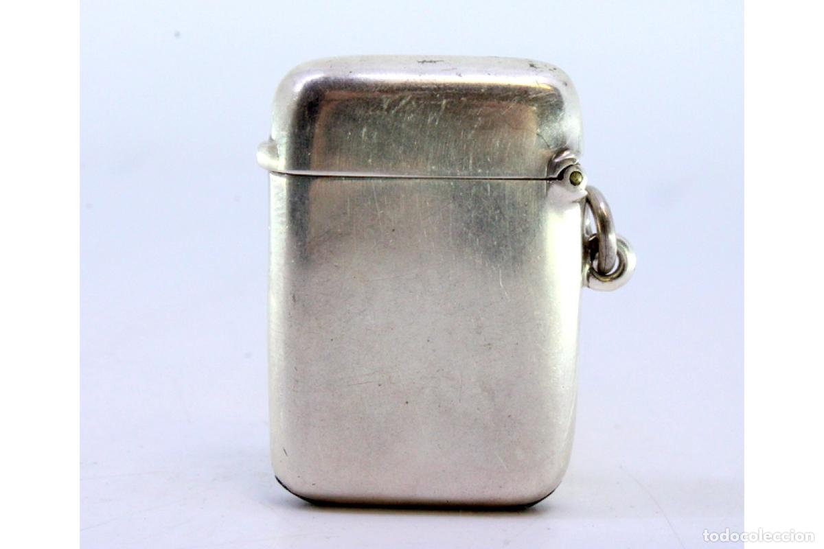 Antig&uuml;edades: Caja de cerillas de plata - Foto 6