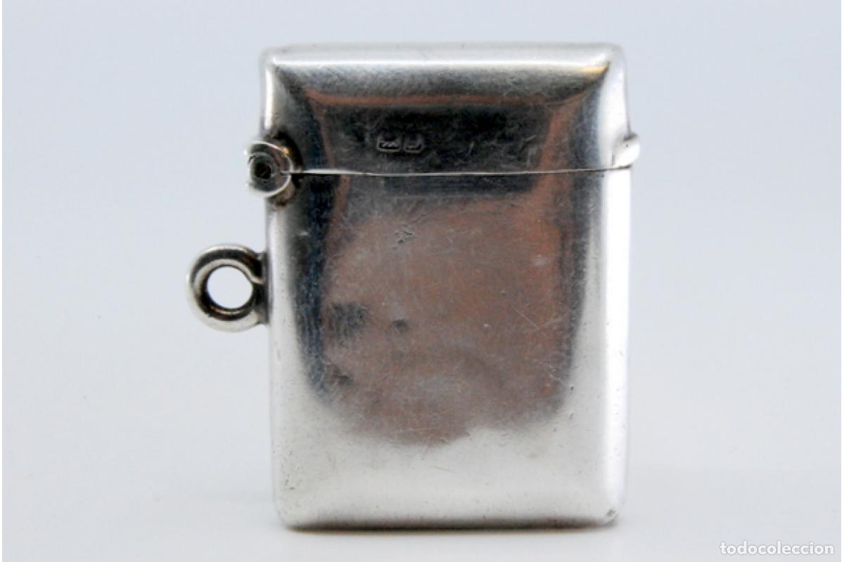 Antig&uuml;edades: Caja de cerillas de plata - Foto 10