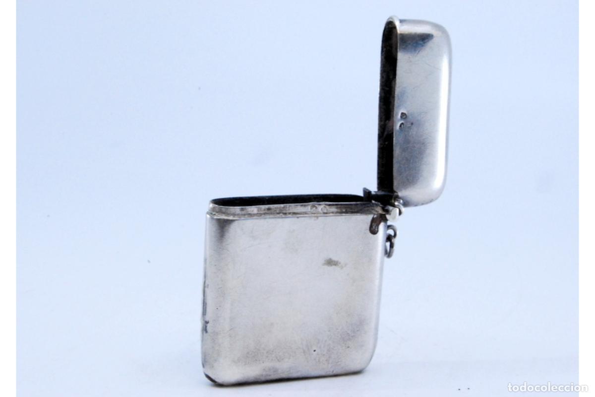 Antig&uuml;edades: Caja de cerillas de plata - Foto 4