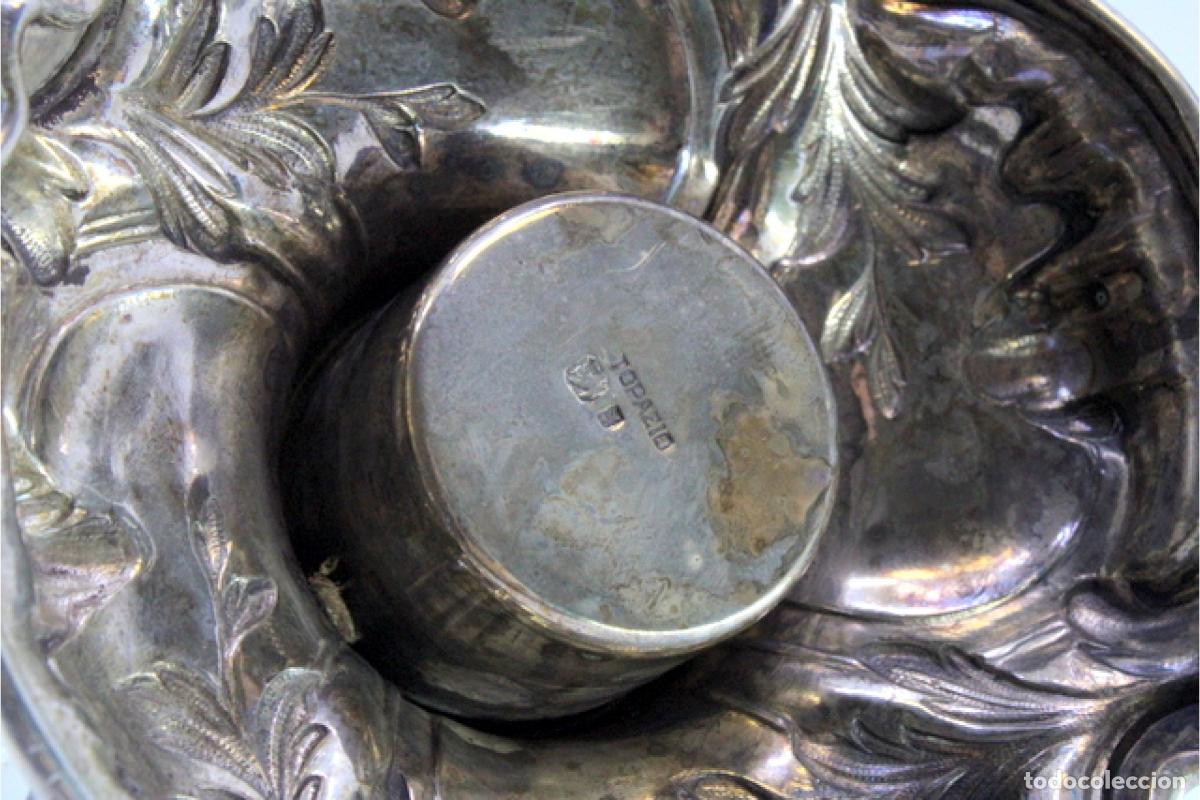 Antig&uuml;edades: Jarra de vino de plata - Foto 3