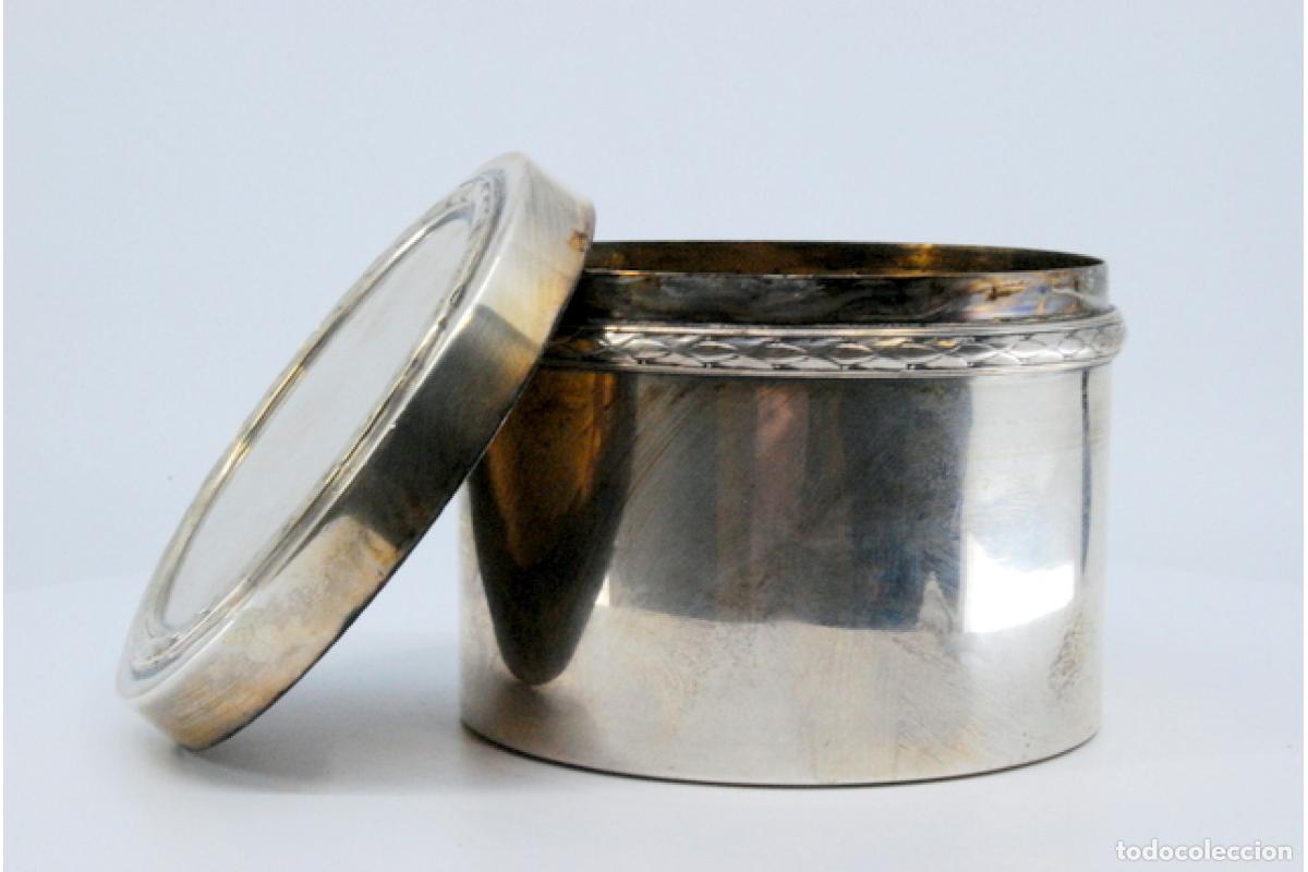 Antig&uuml;edades: Caja de plata, para t&eacute; - Foto 6