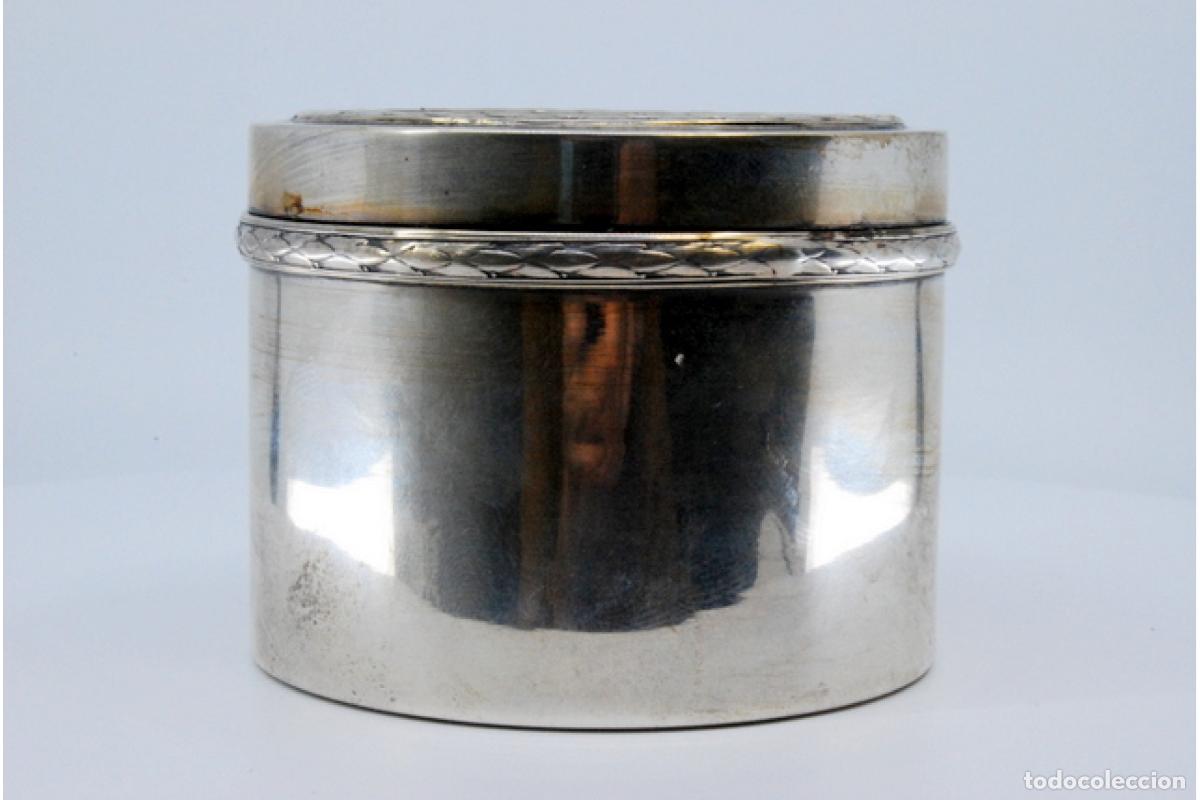 Antig&uuml;edades: Caja de plata, para t&eacute; - Foto 9