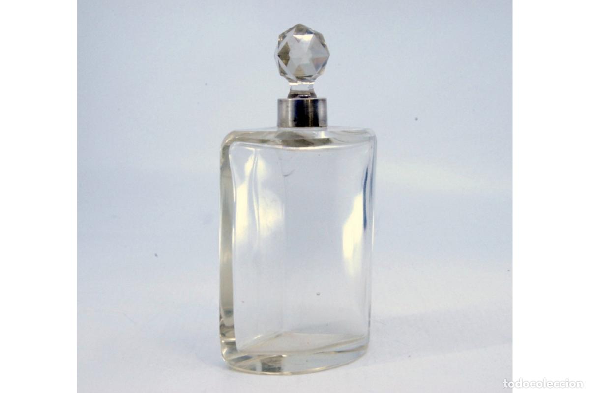 Antig&uuml;edades: Botella de cristal y plata - Foto 7