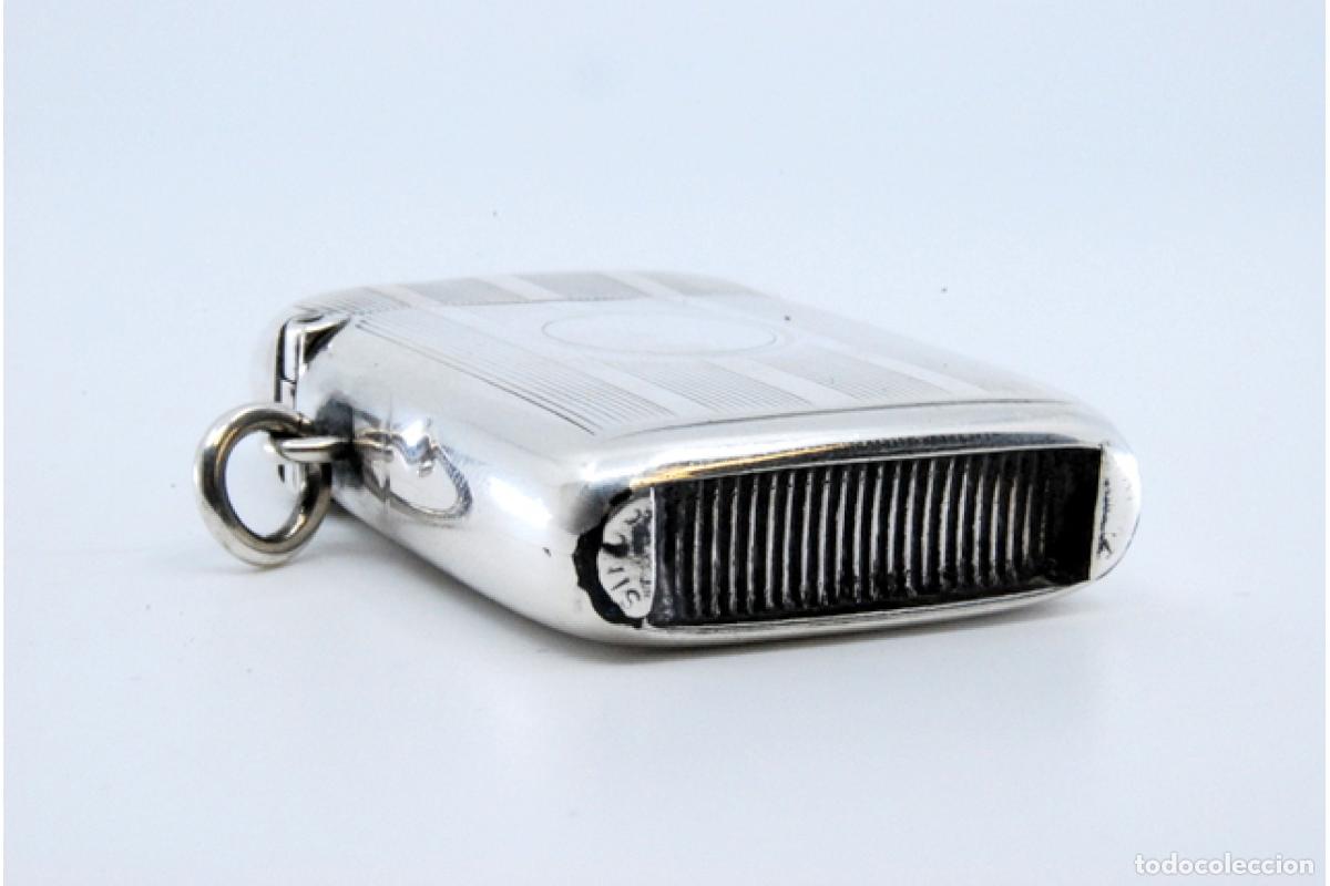 Antig&uuml;edades: Caja de cerillas de plata - Foto 10