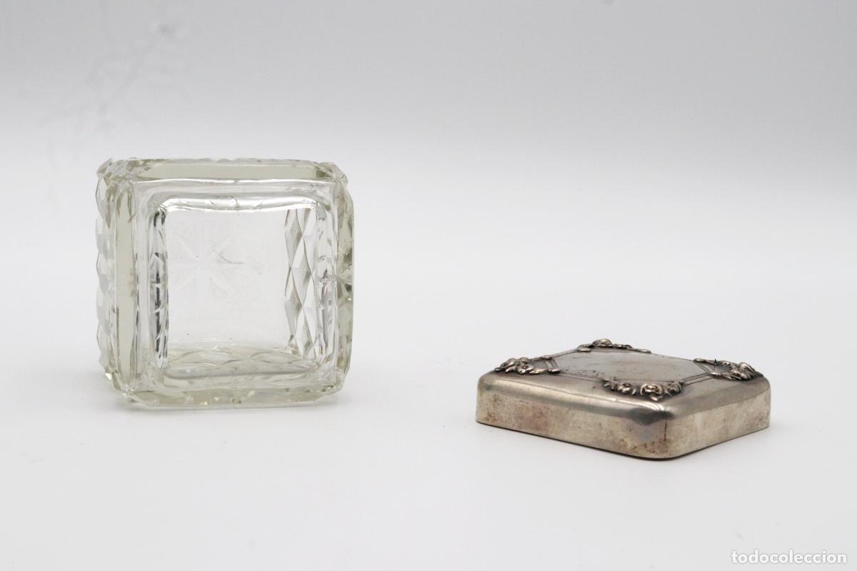 Antig&uuml;edades: Botella de t&eacute; de plata - Foto 6