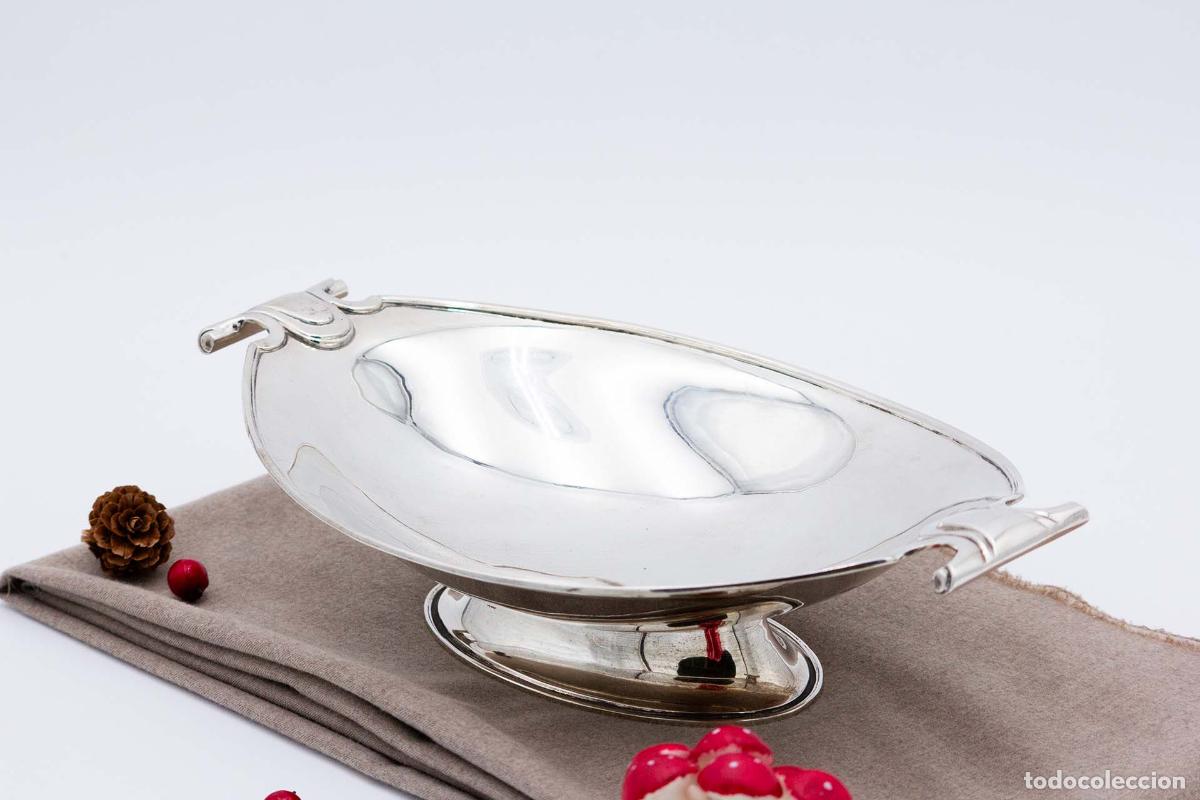 Antig&uuml;edades: Frutero de plata - Foto 4