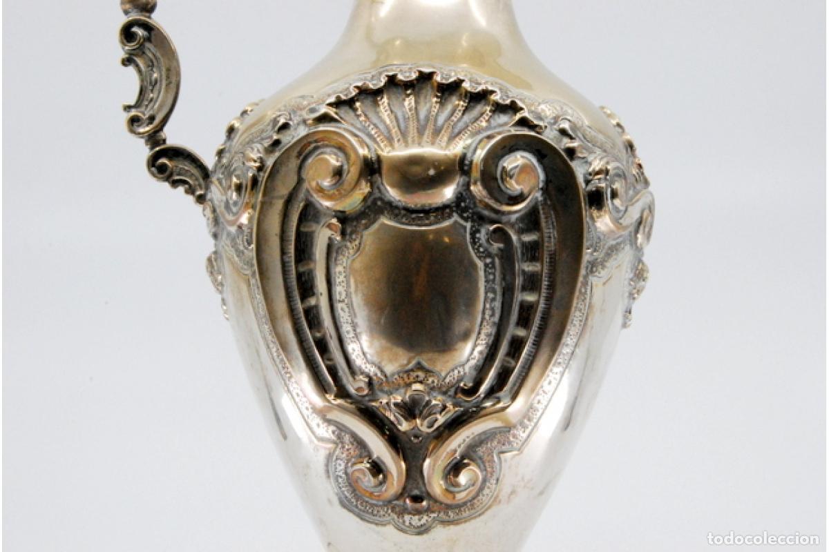 Antig&uuml;edades: Jarra de agua de plata - Foto 7