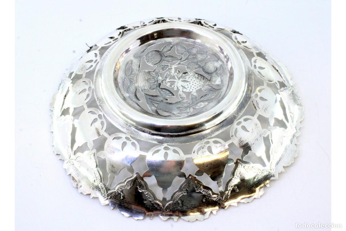 Antig&uuml;edades: Frutero de plata - Foto 4