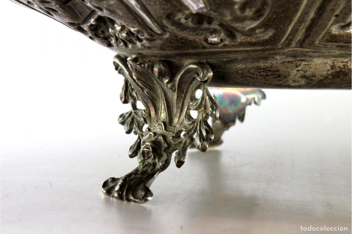 Antig&uuml;edades: Frutero de plata - Foto 2