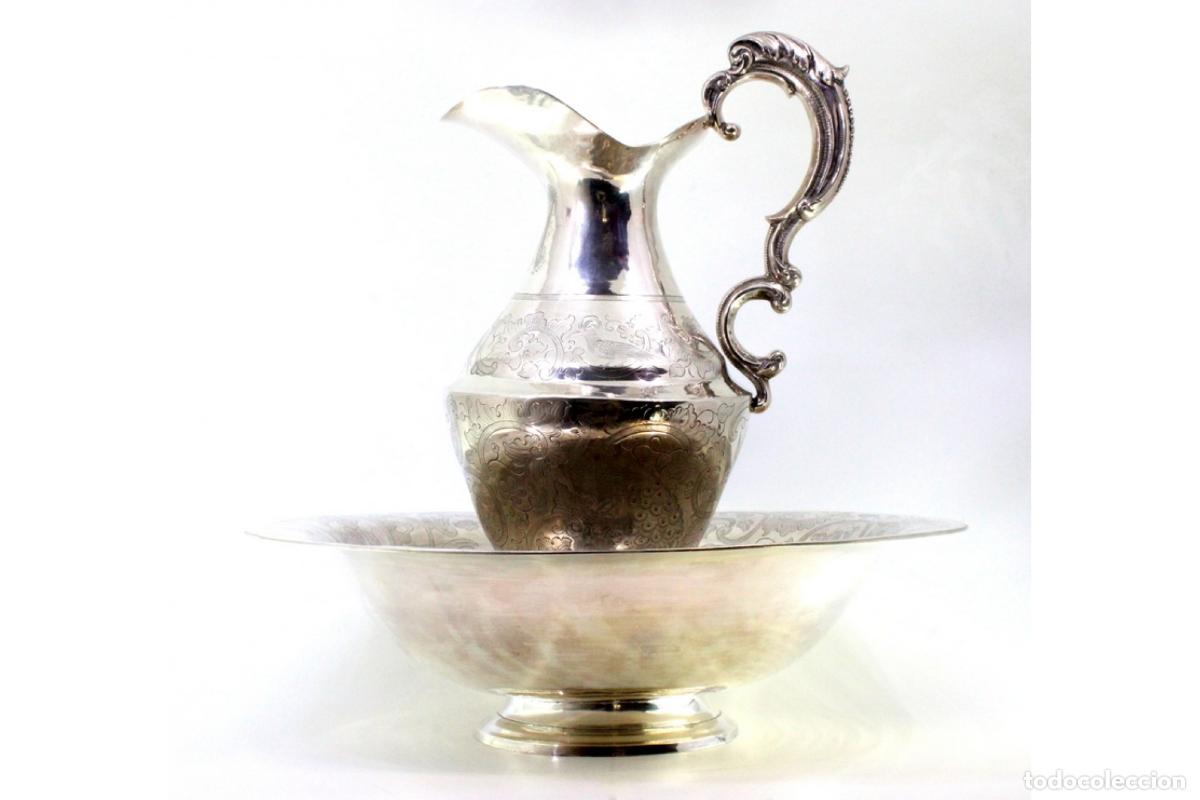 Antig&uuml;edades: Lavanda y jarra, en plata. - Foto 6