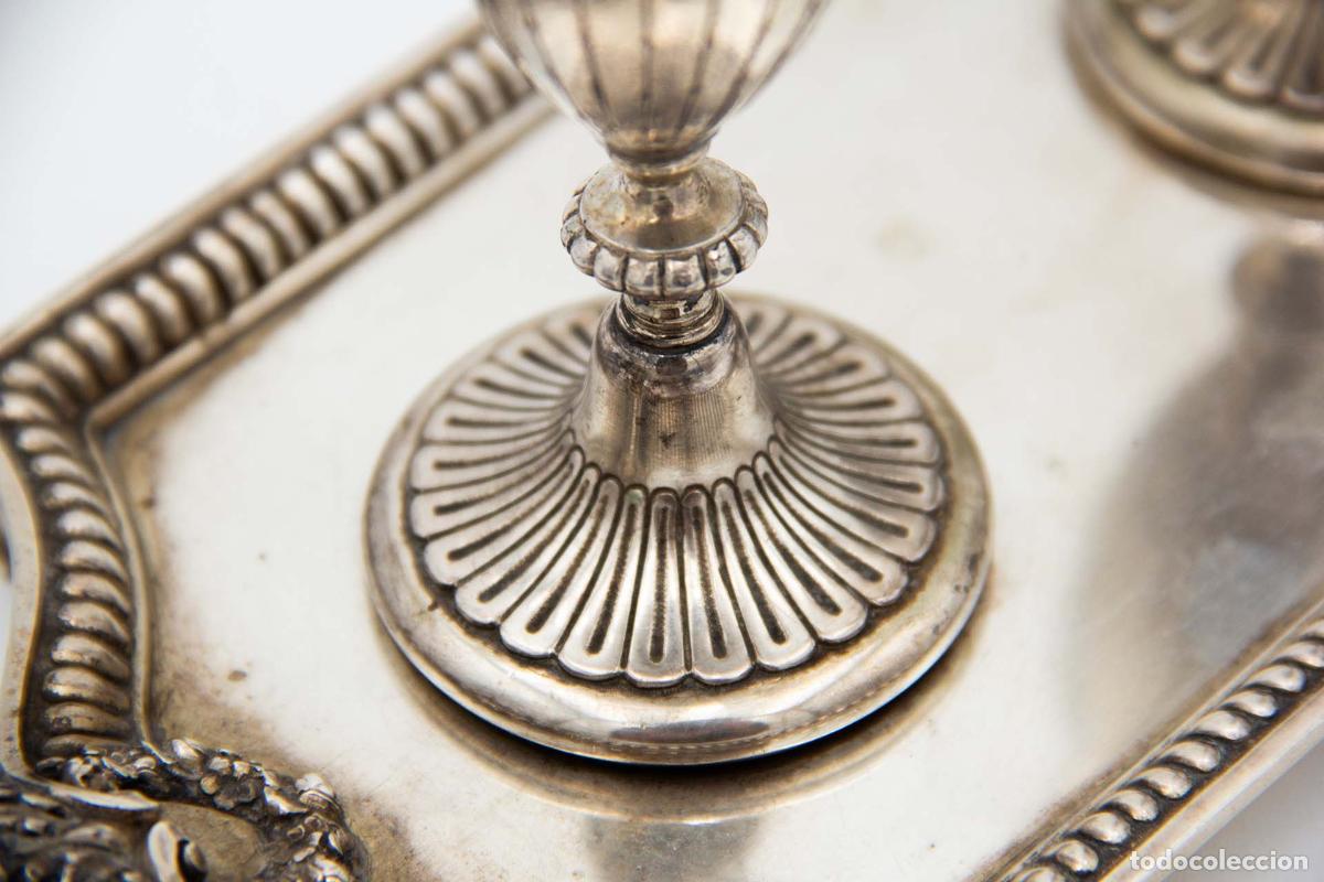 Antig&uuml;edades: Vinagreras de altar, en plata - Foto 3