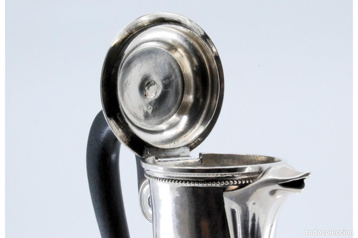 Antig&uuml;edades: Cafetera de plata - Foto 4