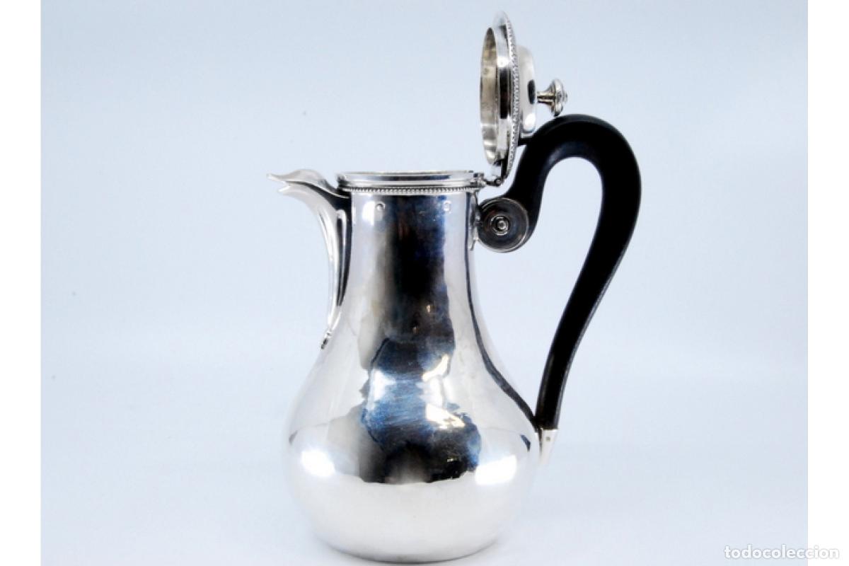 Antig&uuml;edades: Cafetera de plata - Foto 5