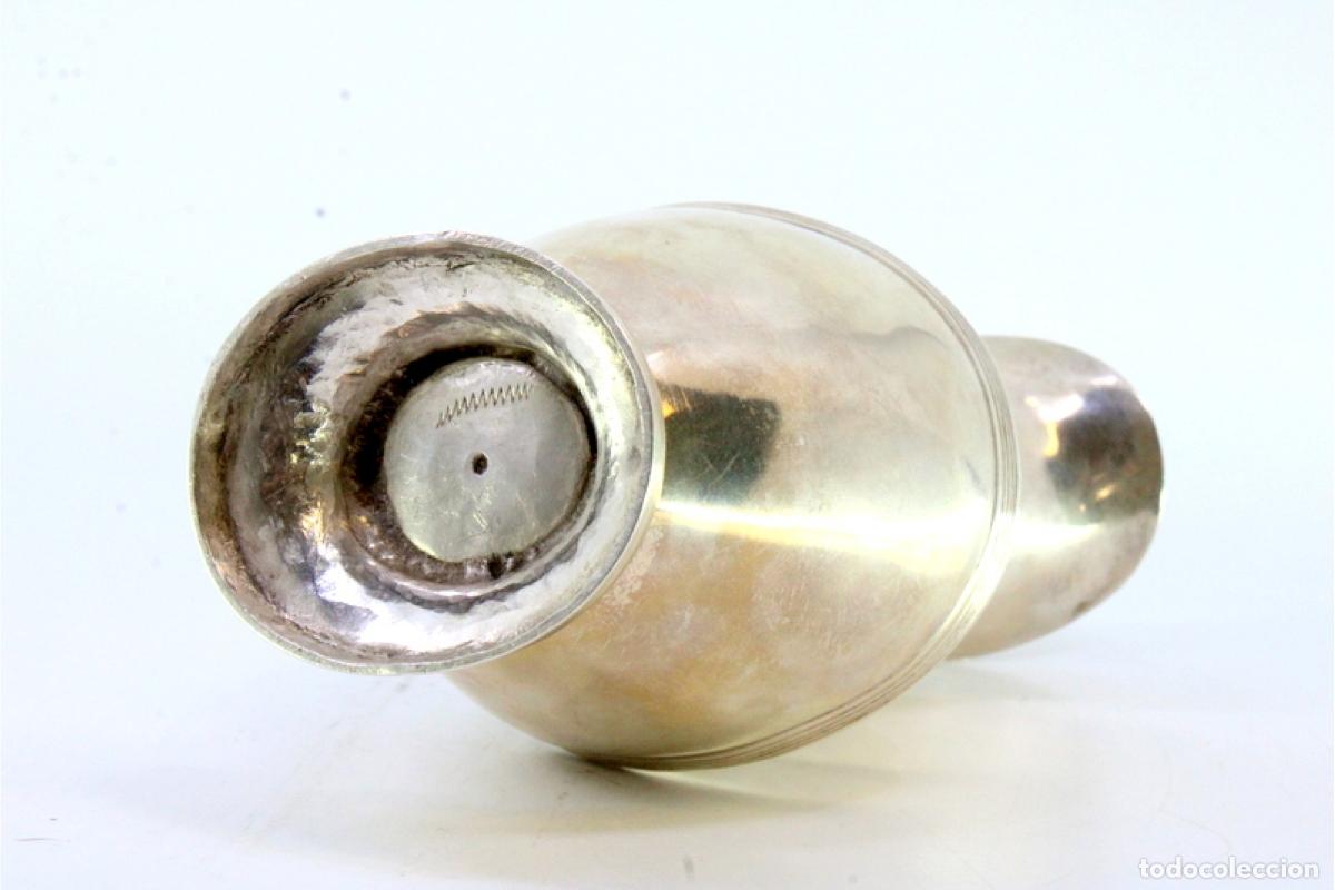 Antig&uuml;edades: jarra de leche de plata - Foto 5