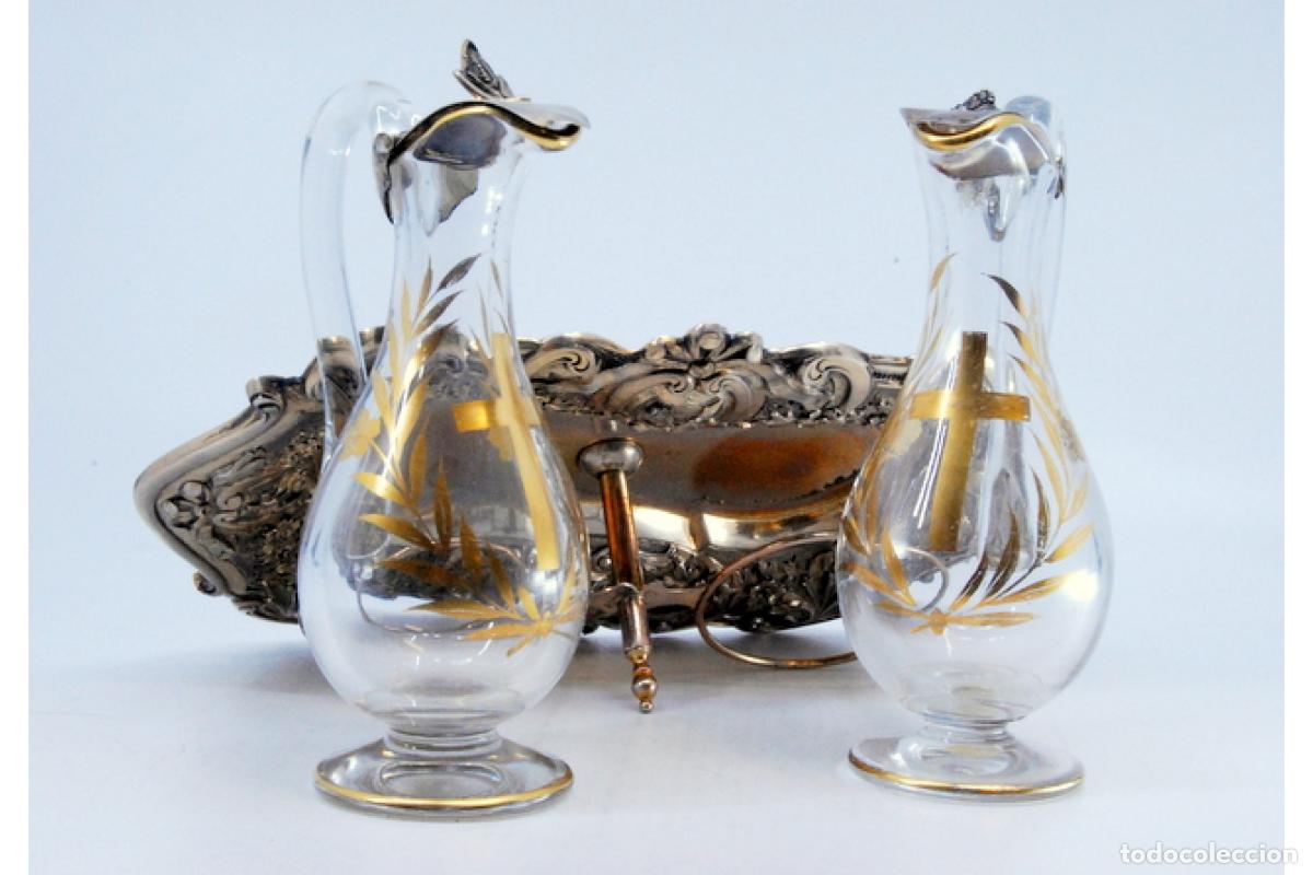Antig&uuml;edades: Vinagreras de altar, en plata - Foto 6