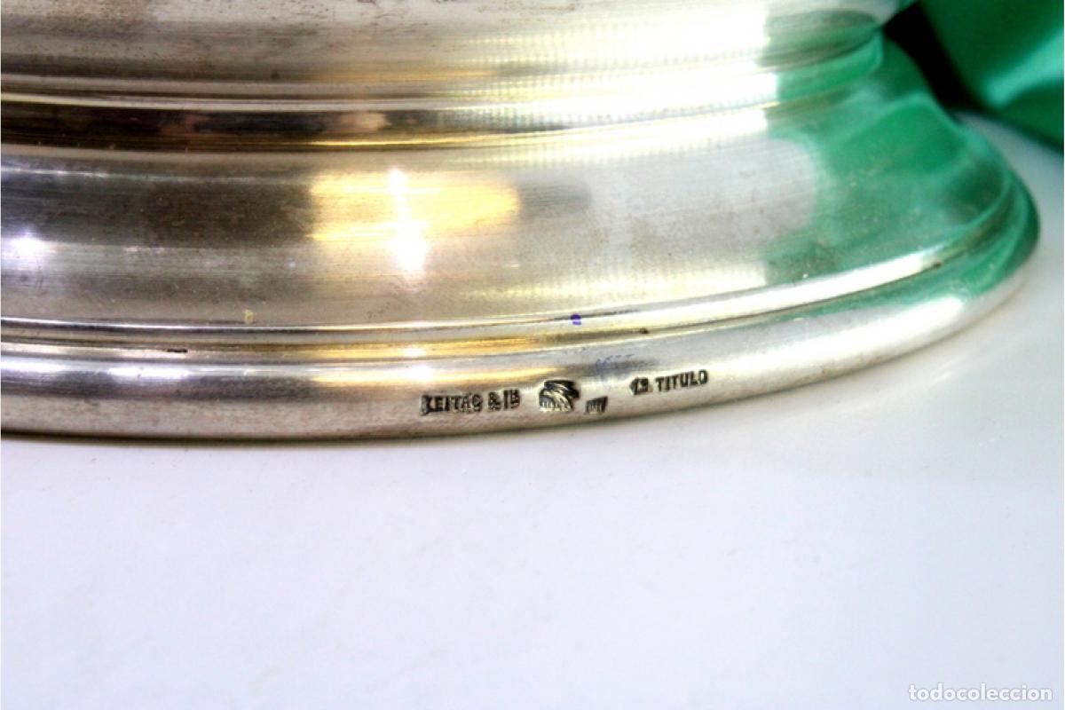 Antig&uuml;edades: Frutero de plata - Foto 3