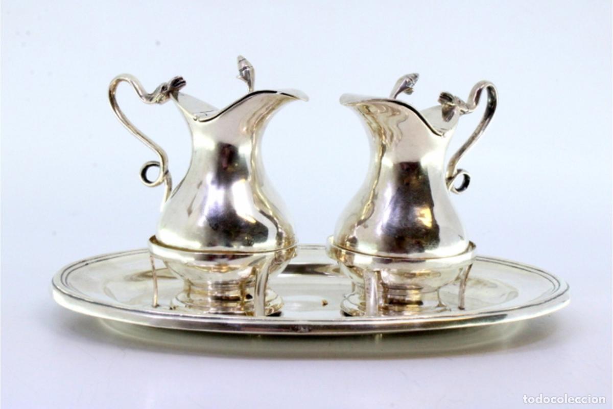 Antig&uuml;edades: Vinagreras de altar, en plata - Foto 2