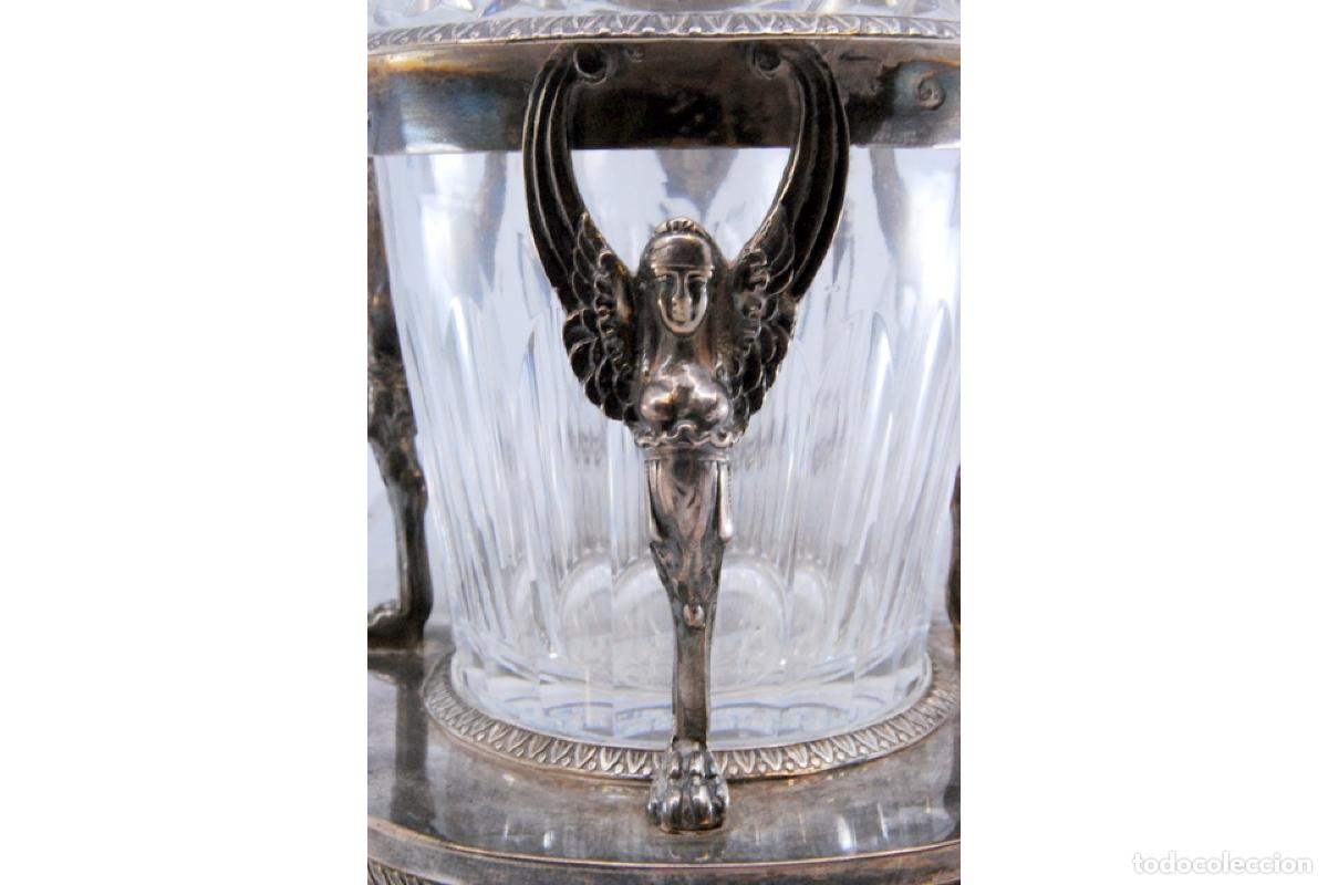 Antig&uuml;edades: Juego de vinagreras de plata - Foto 7
