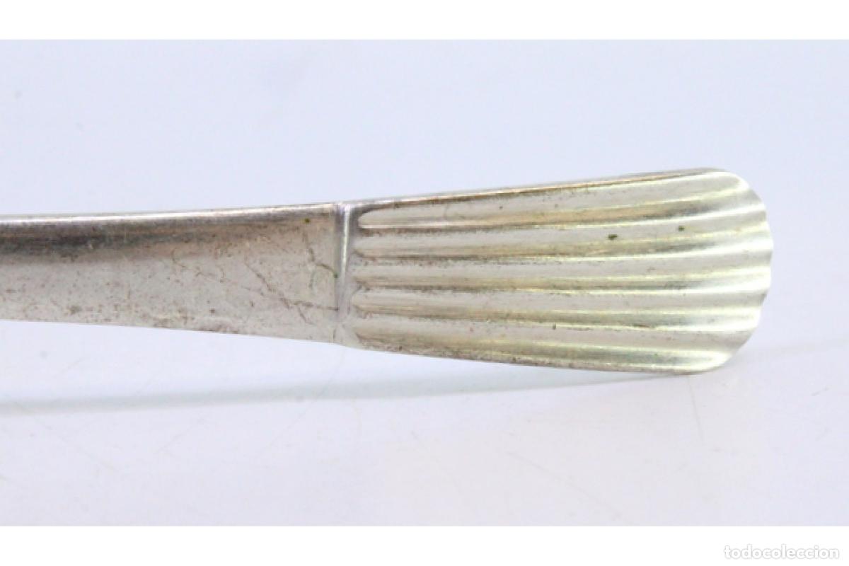 Antig&uuml;edades: Tenedor de plata, para servir ensalada - Foto 6