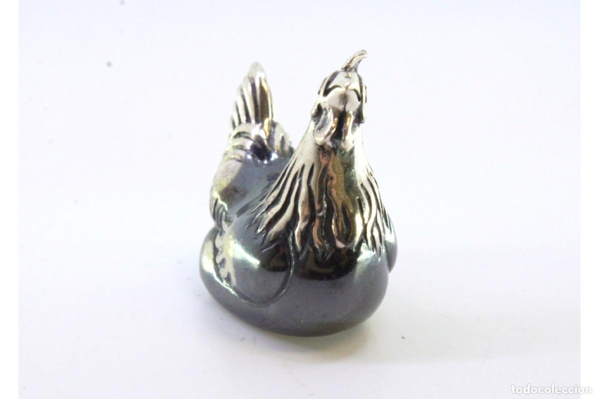 Antig&uuml;edades: Gallina plateada - Foto 3