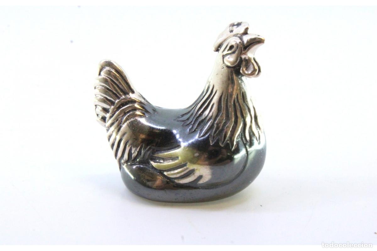 Antig&uuml;edades: Gallina plateada - Foto 4