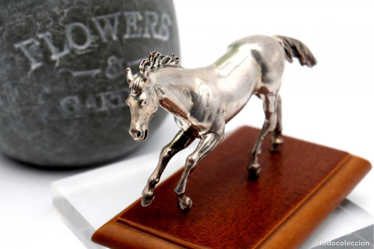 Antig&uuml;edades: Caballo plateado - Foto 4